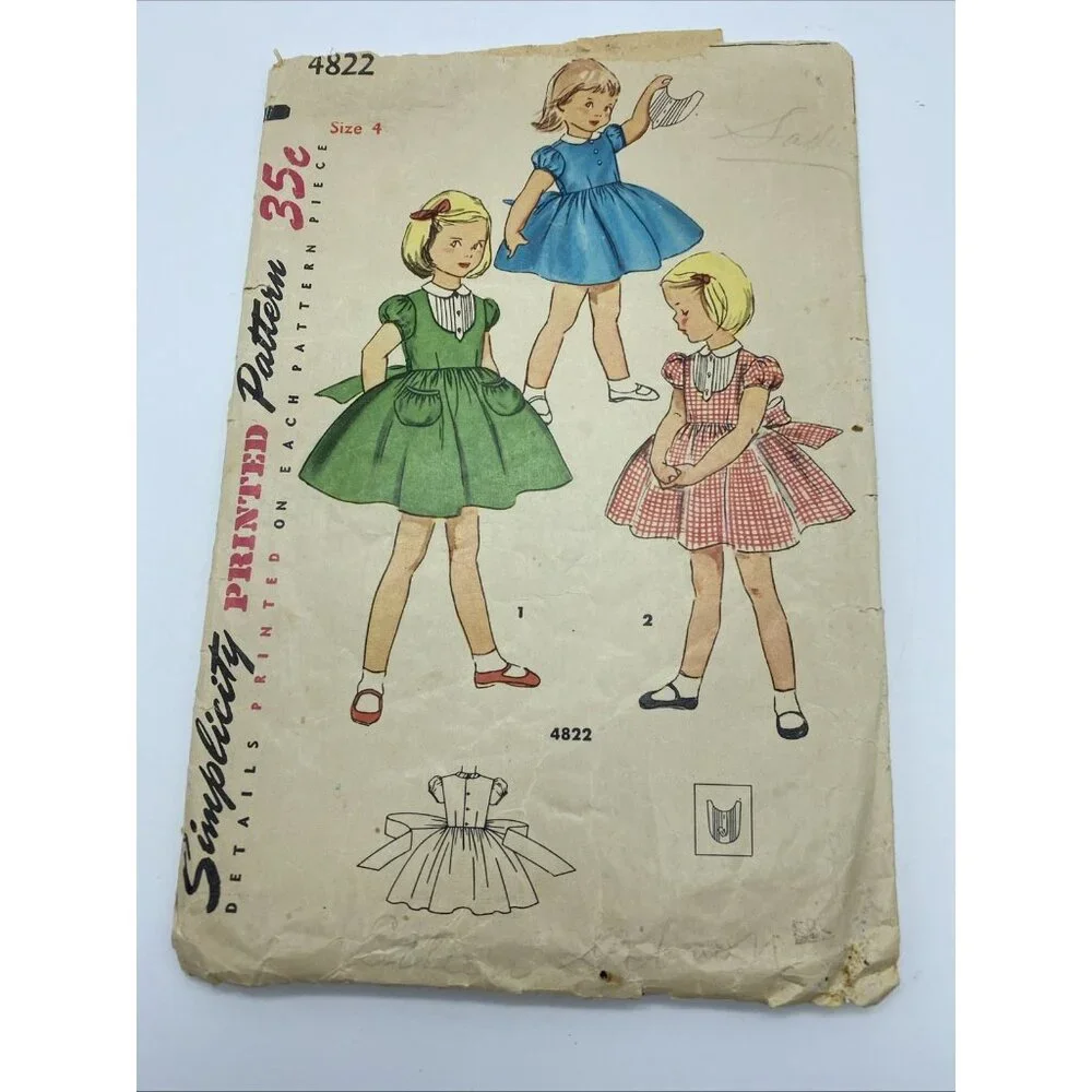 Simplicity 4822 child